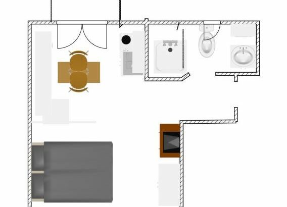 Monolocale con balcone M1 SESTO FS (STUDIO for student)